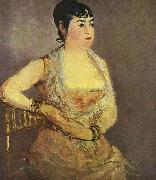 Edouard Manet La dame en rose, Mme Martin oil